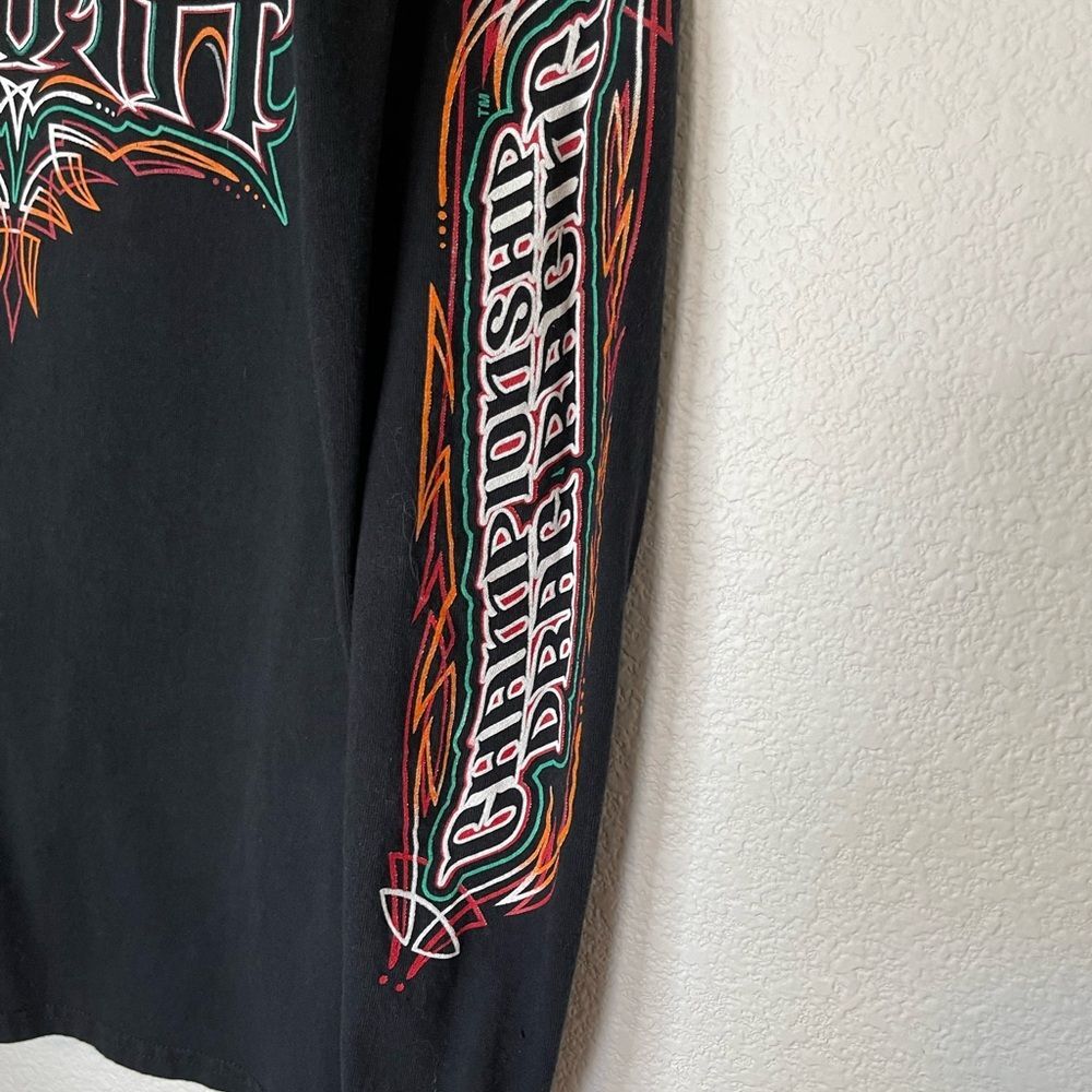 NHRA Gildan Black Graphic Long Sleeve Shirt - Picture 5 of 6